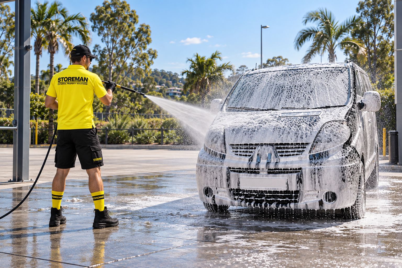 Storeman fleet washing Logan